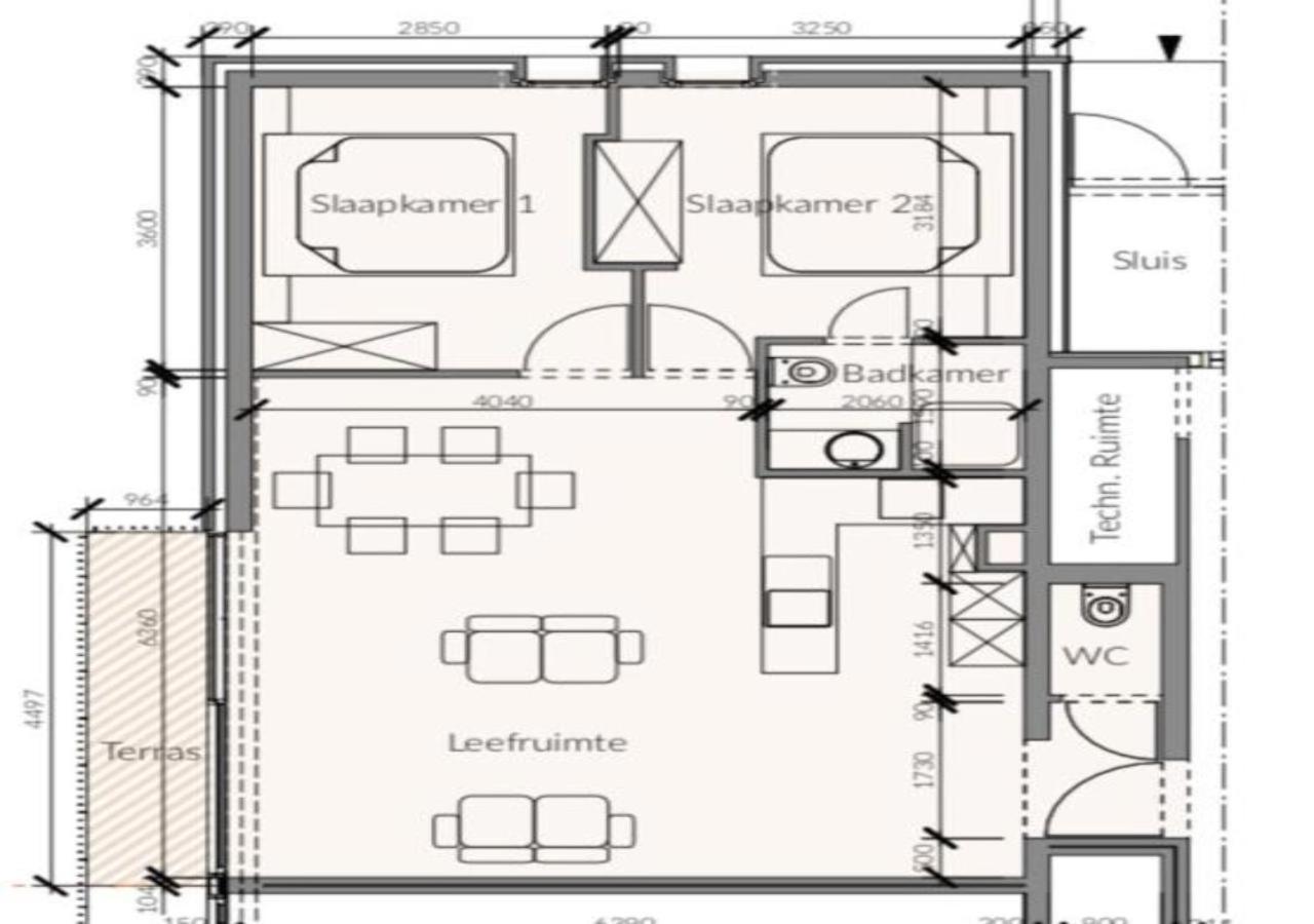 Acropolis - Luxury Appartments I Hotelservice And Parking Middelkerke Eksteriør billede
